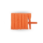 Cordones zapatillas de deporte planos algodón mandarina naranja longitud 40 cm 