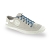 Cordones zapatillas de deporte moda planos algodn longitud 70 cm color azul azur