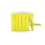 Cordones amarillo, cordones zapatillas de deporte moda planos algodn longitud 120cm color canario