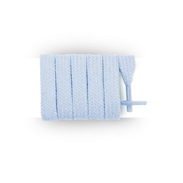 ¿Cordón de converse roto? Cambie sus cordones algodón por estos cordones azul cielo longitud 110 cm, perfectos con un par de Converse gris claro