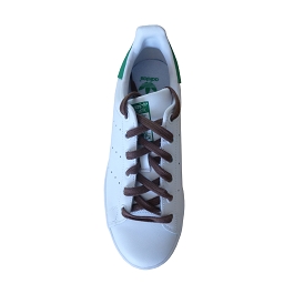 Cordones zapatillas de deporte / sportswear planos algodón longitud 110 cm color marrón