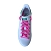 Cordones fluorescentes zapatillas de deporte / sportswear planos sintético longitud 110 cm color fluorescente rosa