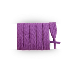 Cordones zapatillas de deporte / sportswear planos algodón longitud 180 cm color digital - cordón violeta