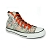 Cordones zapatillas de deporte / sportswear planos algodón longitud 90 cm color caléndula