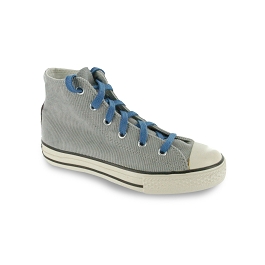 Cordones zapatillas de deporte / sportswear planos algodón longitud 125 cm color azul