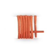 Cordones calzado de ciudad naranja redondos algodn encerados longitud 45cm