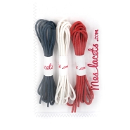 Cofrecito francs cordones redondos finos 75 cm