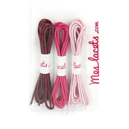 Cofrecito Love me tender cordones redondos finos 75 cm