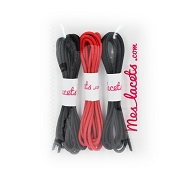 Cofrecito Stendhal cordones redondos finos 75 cm
